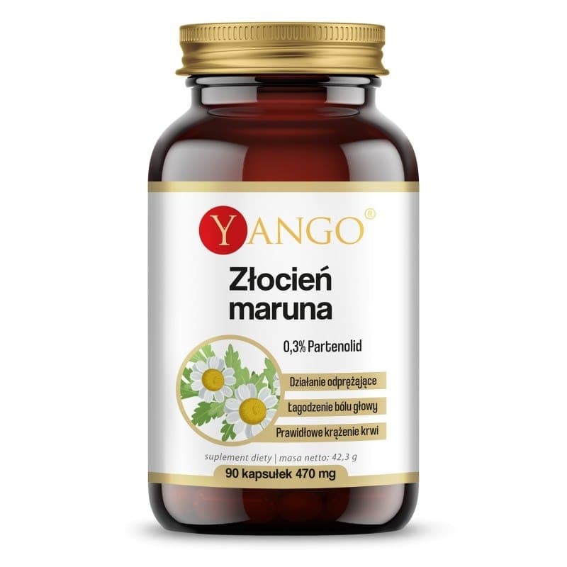 Yango - Feverfew Extract - 30 Days - 90 Caps / 470 mg