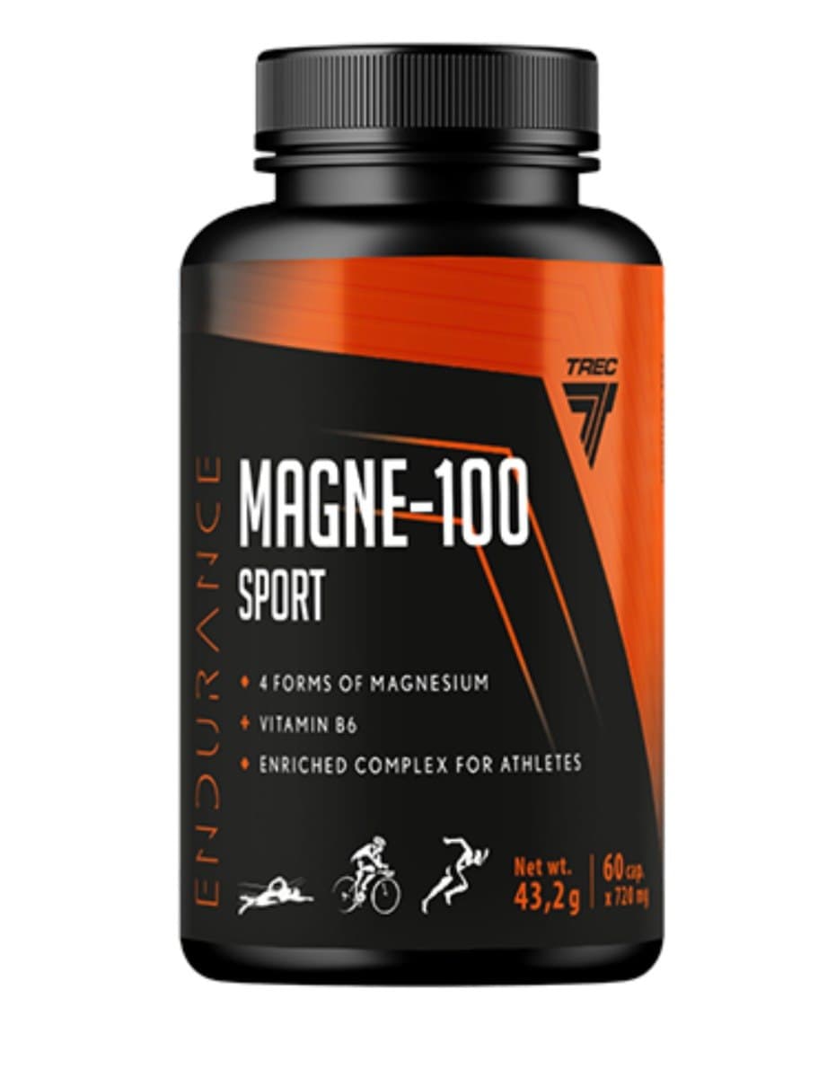 Trec - Magne-100 Sport - 60 Caps – Trec förpackning