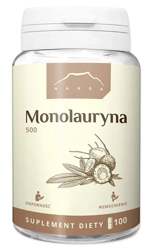 NANGA - Monolauryna - 100 Caps – NANGA förpackning