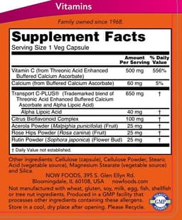NOW Foods - AlphaSorb-C - 180 Veg Capsules