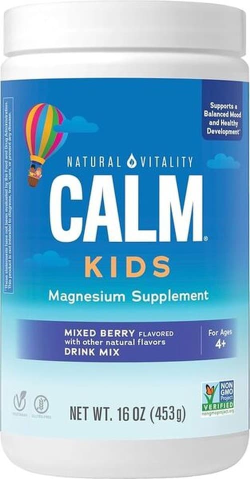 Natural Vitality - Natural Calm - Magnesium Supplement – Natural Vitality förpackning