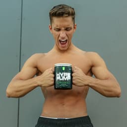 Nanosupps - HYPE Pump Preworkout Booster, Sour Green Apple Rings - 420g