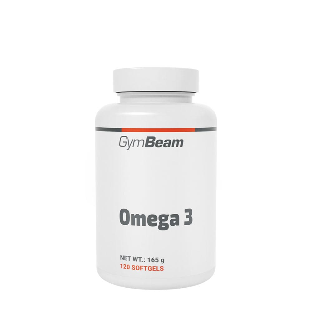 Gymbeam - Omega 3 - 165g / 120 Sgels – GymBeam förpackning