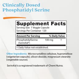 Doctor's Best - Phosphatidyl Serine - 120 Vcaps