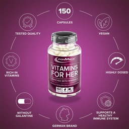 Ironmaxx - Vitamin til kvinder - 150 kapsler