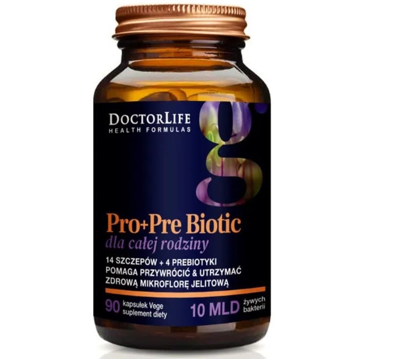 Doctor Life - Pro+Pre Biotic - 90 Caps – Doctor Life förpackning