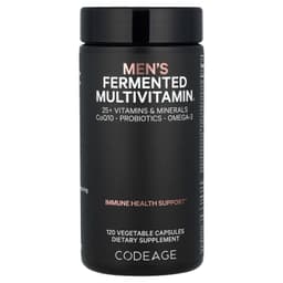 Codeage - Men's Fermented Multivitamin+ - 120 Vegetable Capsules