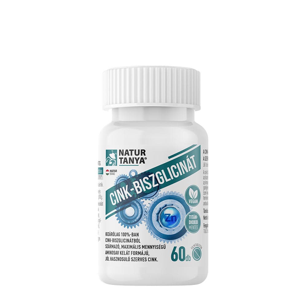 Natur Tanya - Zinc Bisglycinate - 60 Tabs – Natur Tanya förpackning