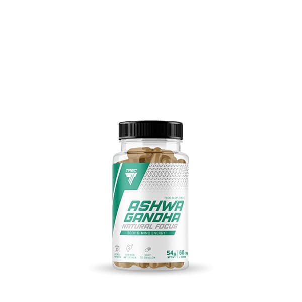 Trec - Ashwagandha Natural Focus - 60 caps – Trec förpackning