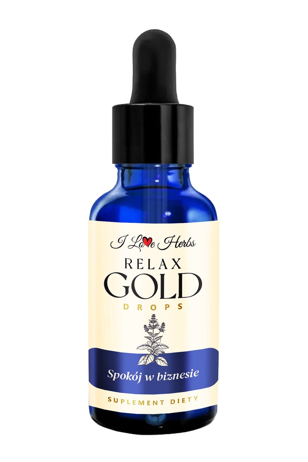 I Love Herbs - Relax Gold Drops - 50ml