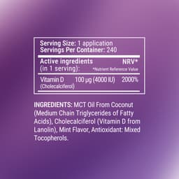 Vitamin360 - D-vitamiini 4000IU Suuvesi - 30ml
