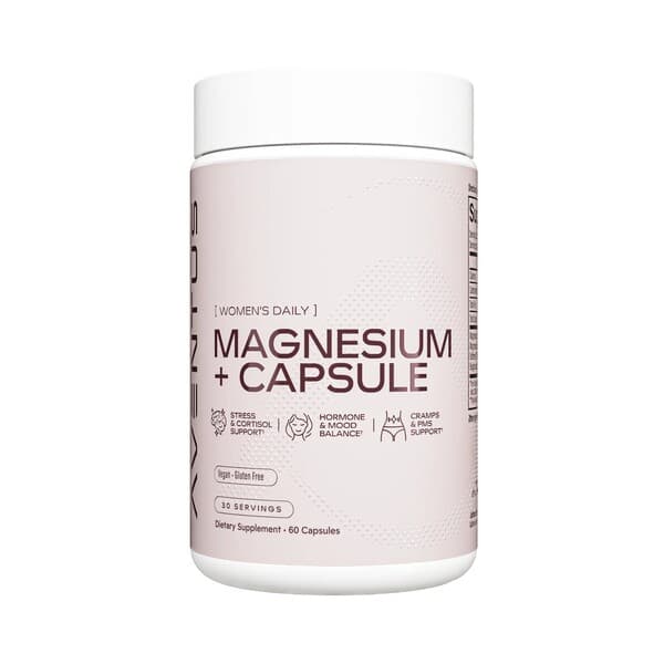 Aventus Supplements - Women'S Daily Magnesium - 60 Caps – Aventus Supplements förpackning