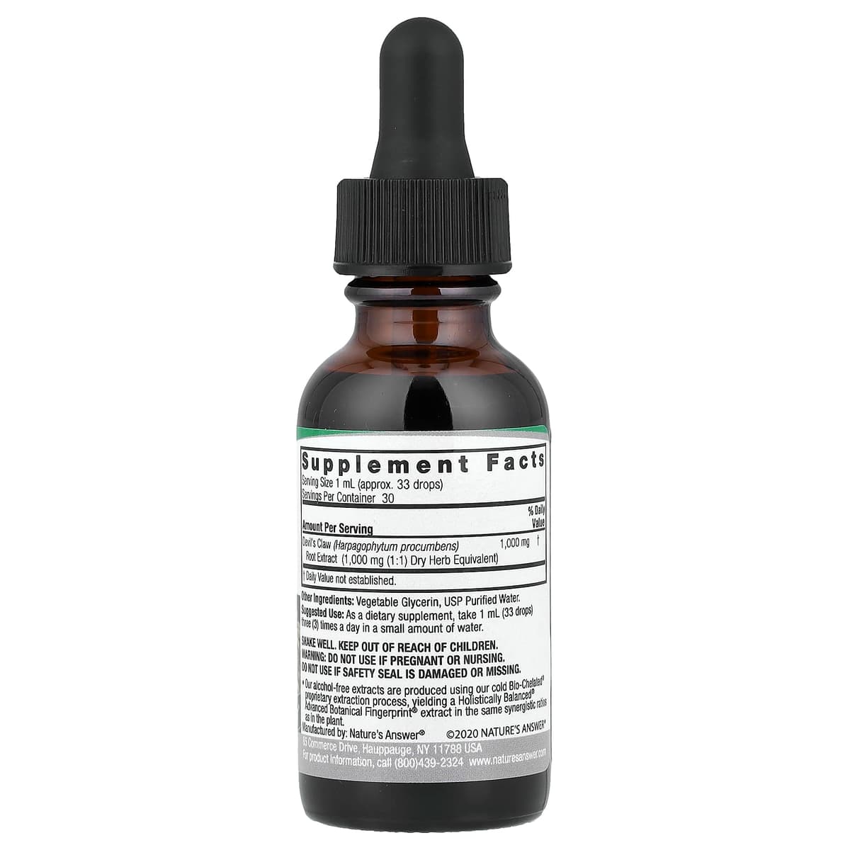 Nature's Answer - Devil'S Claw Extract - 30ml