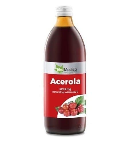 Eko Medica - Acerola - 1L – Eko Medica förpackning