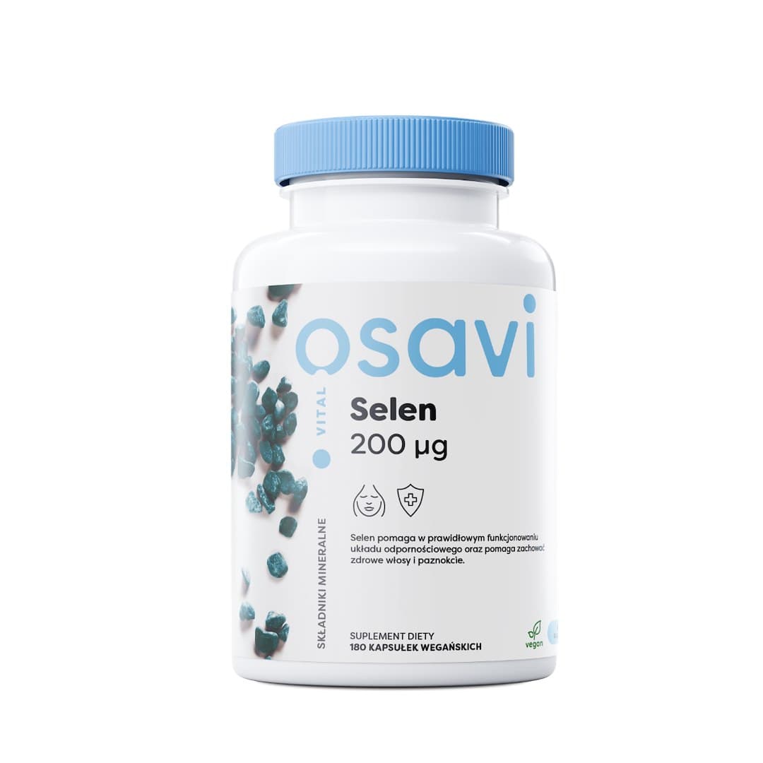 Osavi - Selen - 180 Vcaps (Veganska Kapslar) – Osavi förpackning