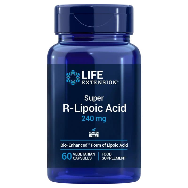 Life Extension - Super R Lipoic Acid 240mg - 60 Vcaps – Life Extension förpackning