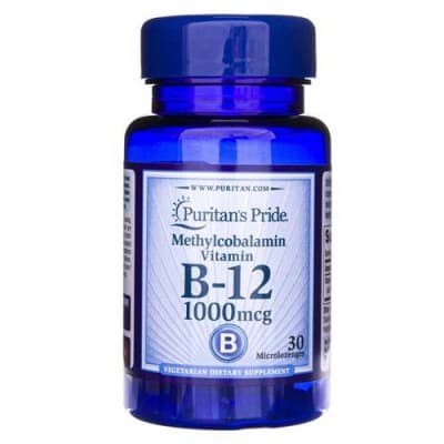 Puritan's Pride - Methylcobalamin Vitamin B-12 – Puritan's Pride förpackning