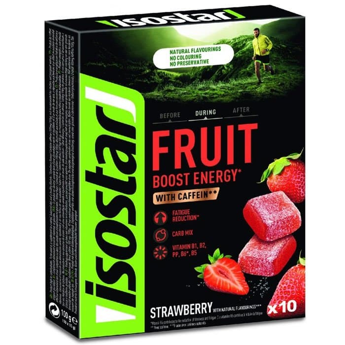 Isostar - Fruit Boost Energy - 100g (10 pieces) – isostar förpackning