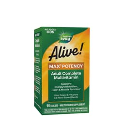 Nature's Way - Alive! Max3 Potency Adult Complete Multivitamin