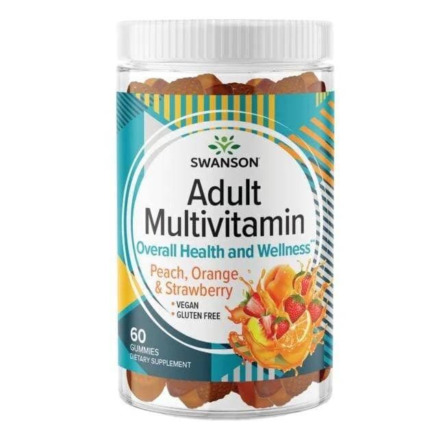 Swanson - Adult Multivitamin - 60 Gummies – Swanson förpackning