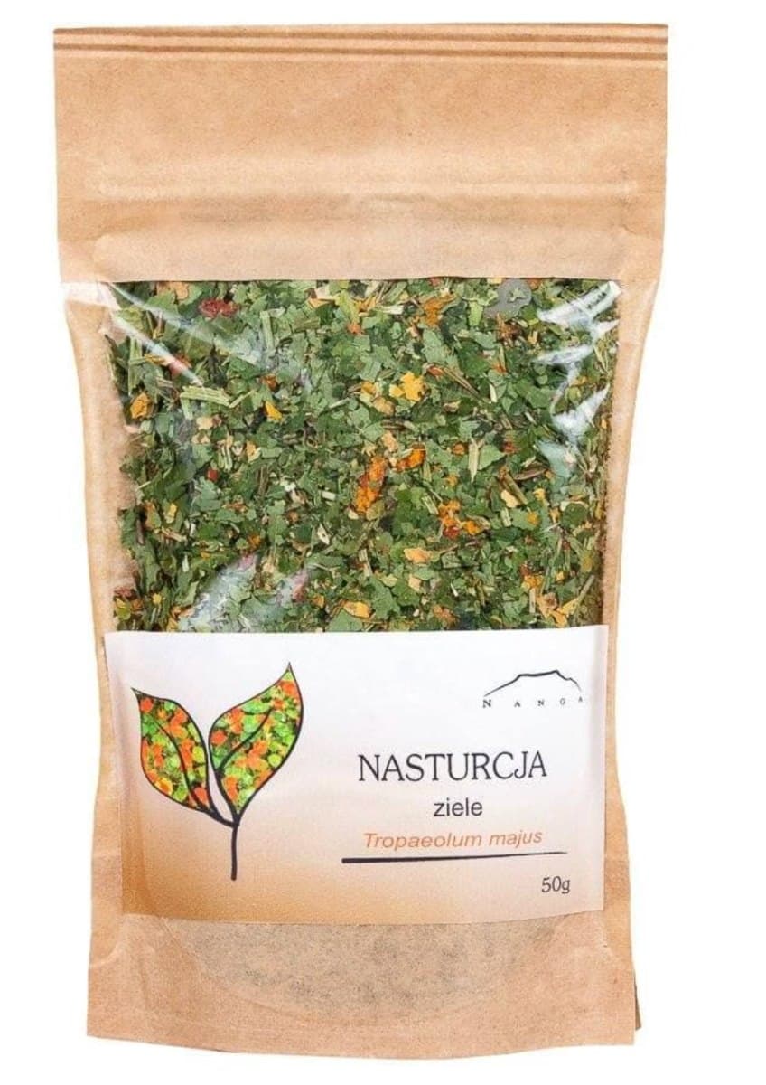 NANGA - Nasturtium Herb - 50g – NANGA förpackning