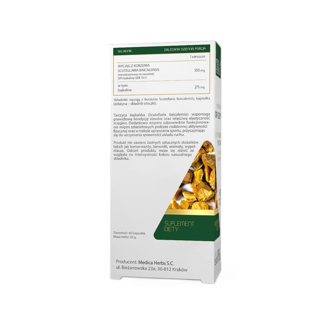 Medica Herbs - Baical Skullcap Forte - 60 Caps