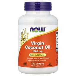 NOW Foods - Virgin Coconut Oil - 120 Sgels