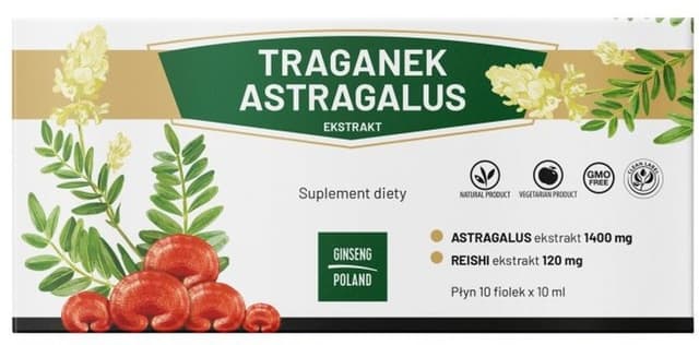 Ginseng Poland - Astragalus Extract - 10 x 10ml – Ginseng Poland