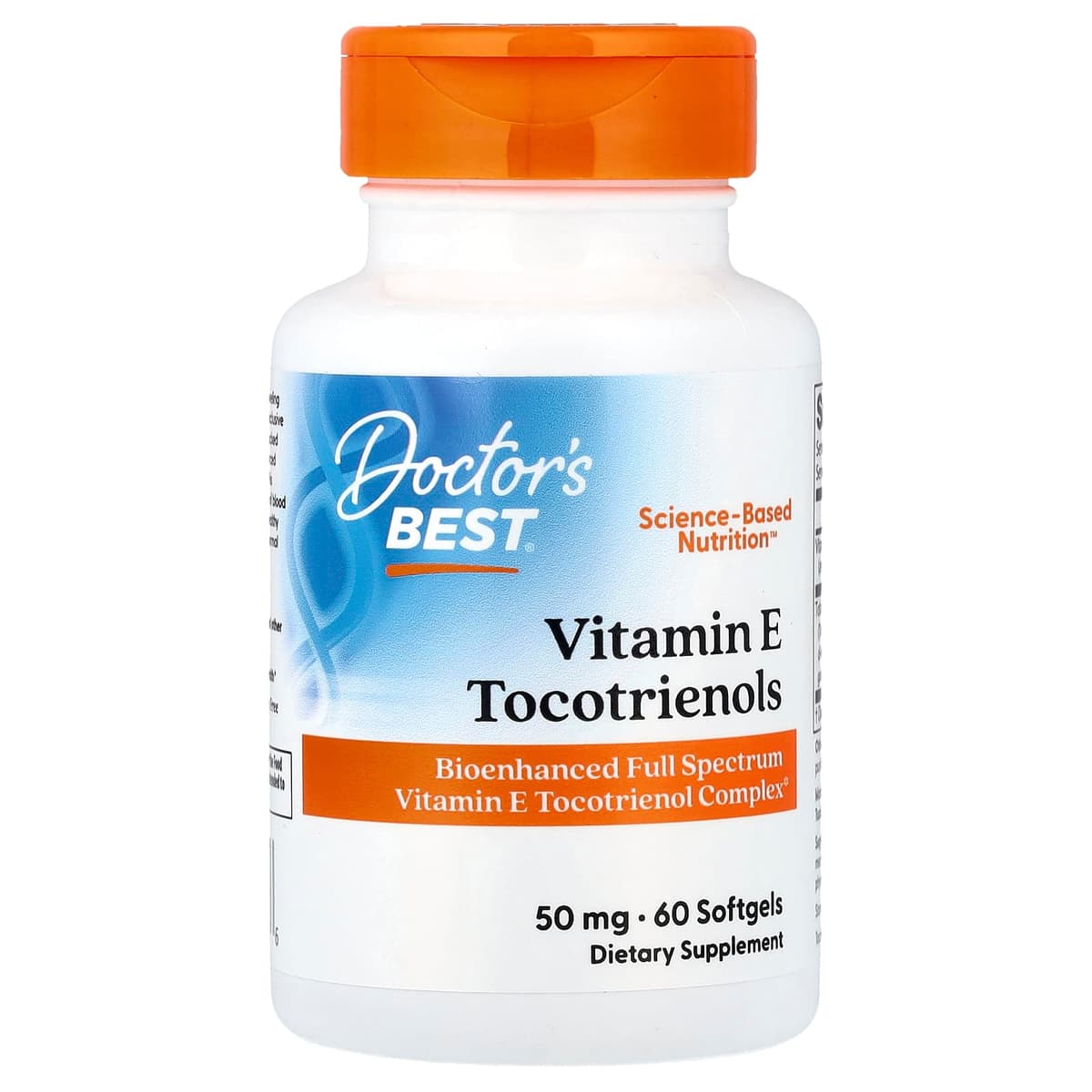 Doctor's Best - Tocotrienols, 50mg - 60 Sgels