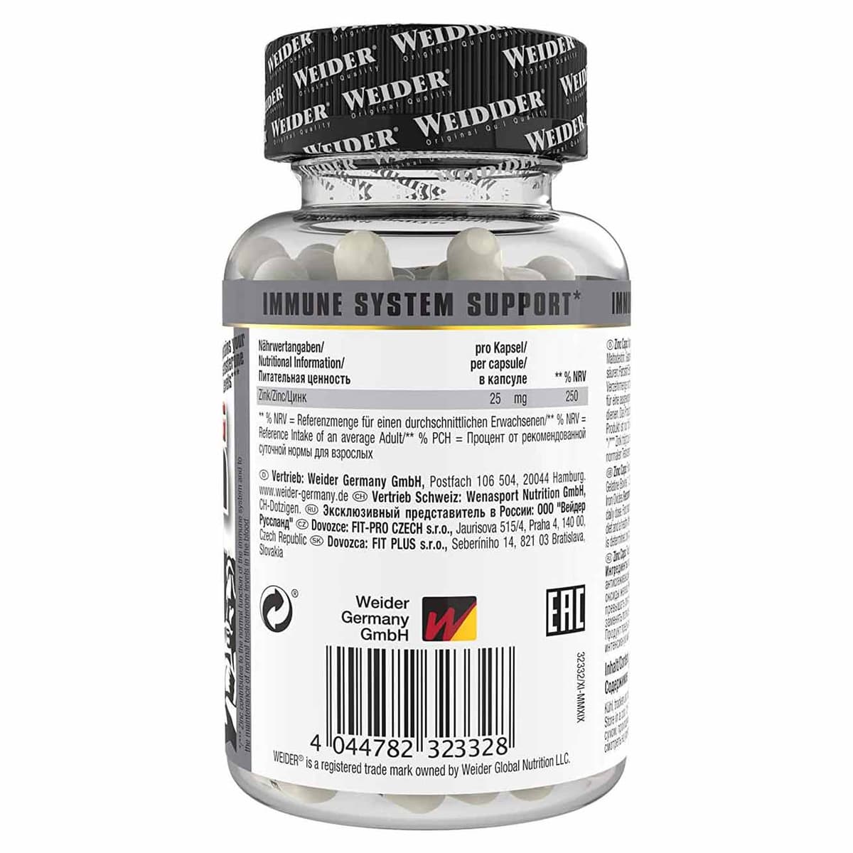 Weider - Strong Zinc - 120 Caps