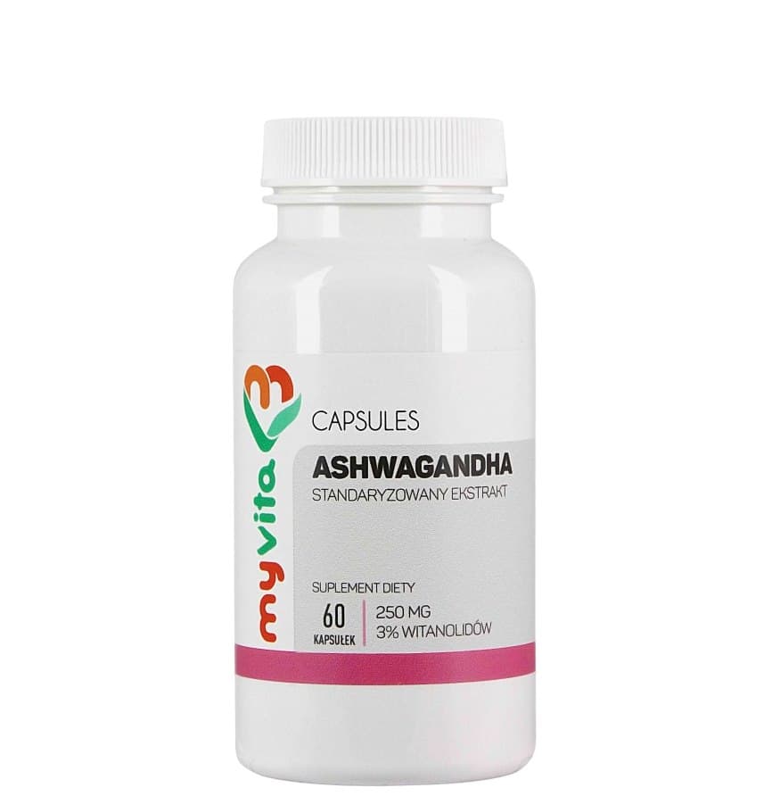 MyVita - Ashwagandha Extract 250mg – MyVita förpackning