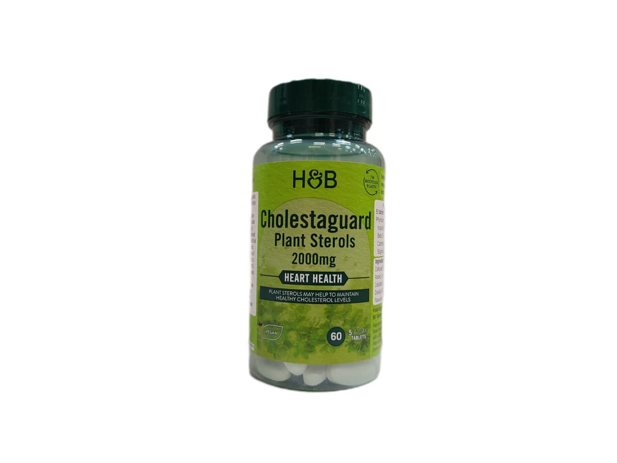 Holland & Barrett - Cholestaguard Plant Sterols - 60 Tabs – Holland & Barrett förpackning