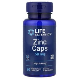 Life Extension - Zinc Caps, 50mg - 90 Vcaps