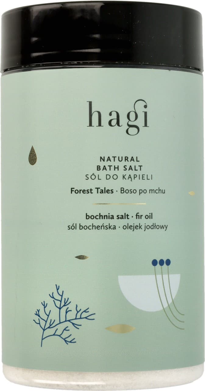 Hagi - Bath Salt Barefoot Through Moss 460g – Hagi förpackning
