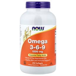 NOW Foods - Omega 3-6-9, 1000mg - 250 Sgels