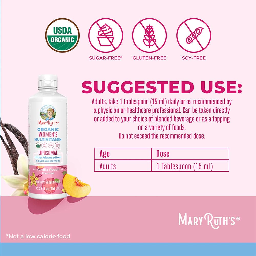 MaryRuth's - Organic Women's Multivitamin - 450 ml