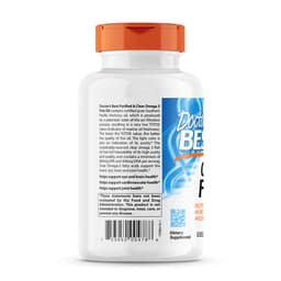 Doctor's Best - Purified & Clear Omega 3 Fish Oil - 120 Marine Softgels