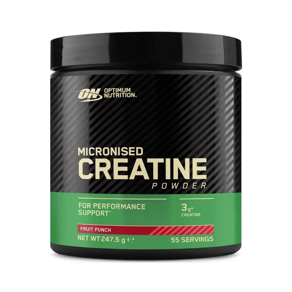Optimum Nutrition Micronised Creatine Powder Fruit Punch - 248 g
