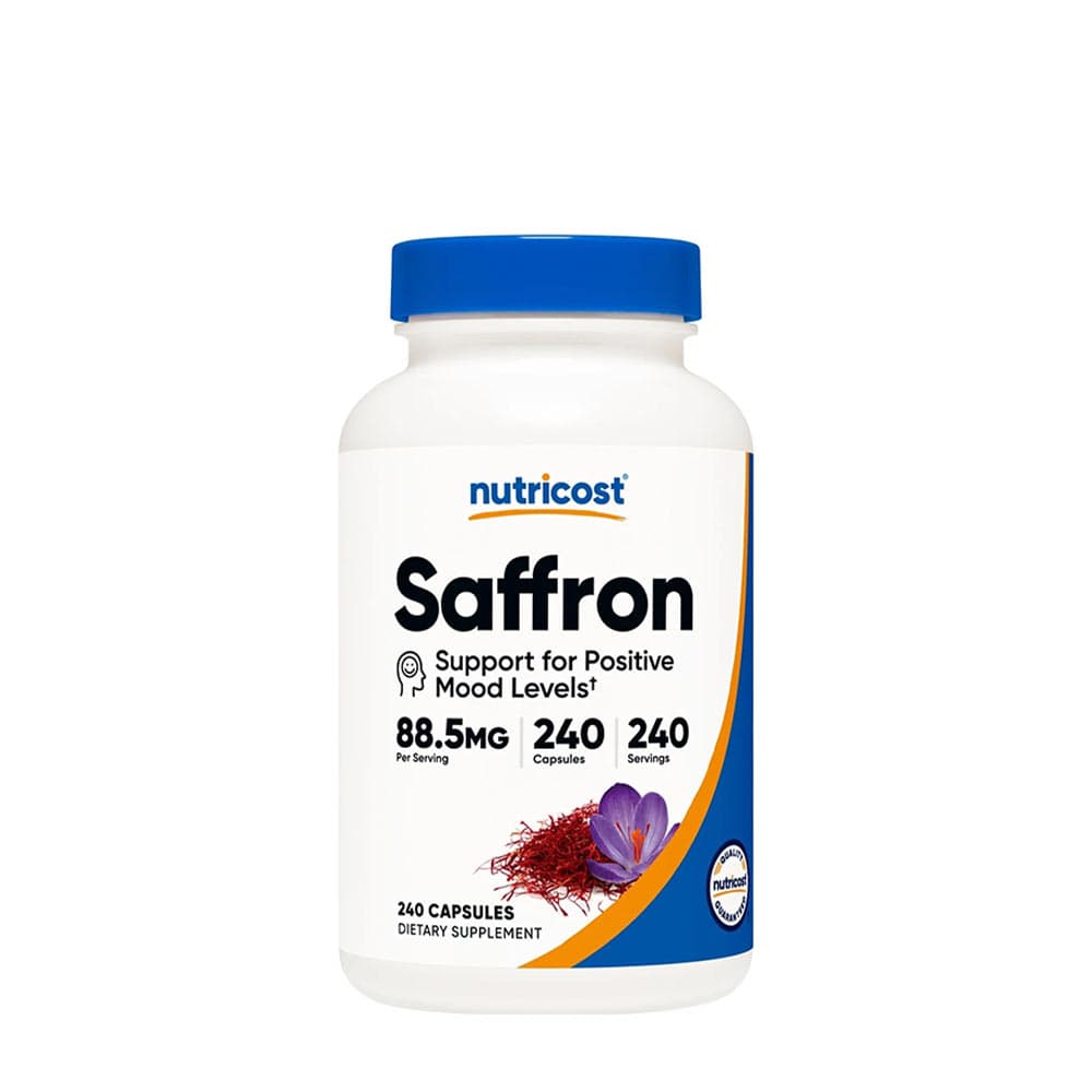 Nutricost - Saffron - 240 Caps – Nutricost förpackning
