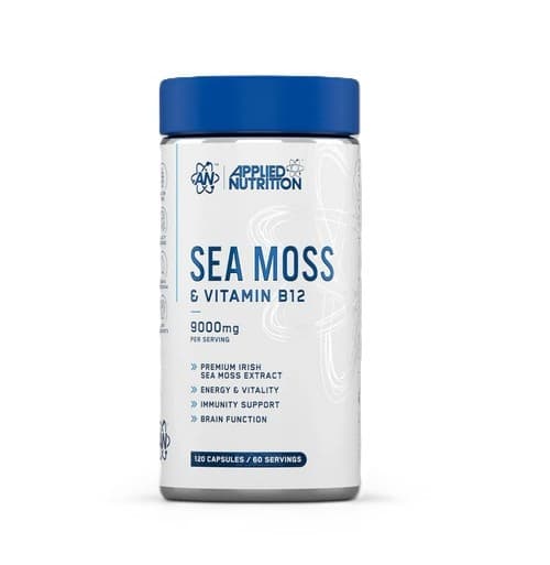 Applied Nutrition - Sea Moss & Vitamin B12 – Applied Nutrition förpackning