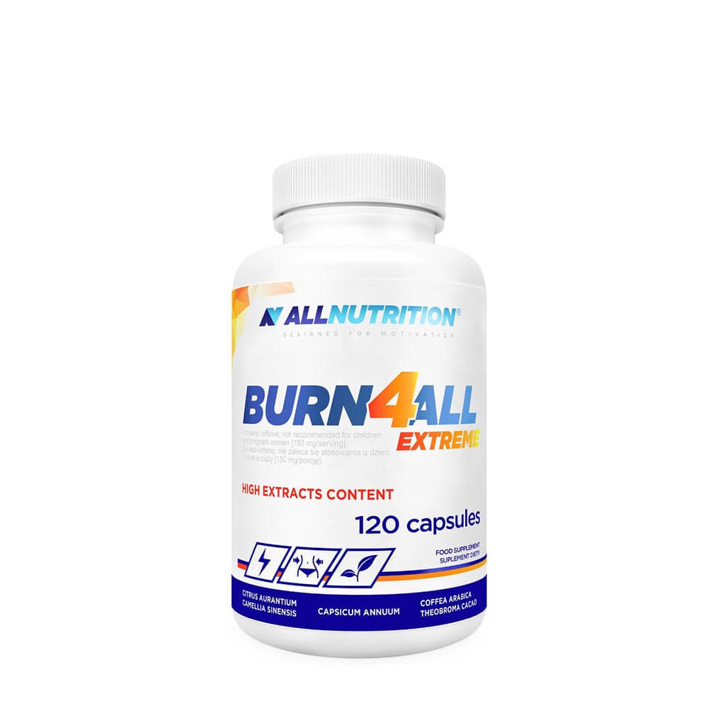 Allnutrition - Burn4All Extreme - 120 Caps – Allnutrition förpackning