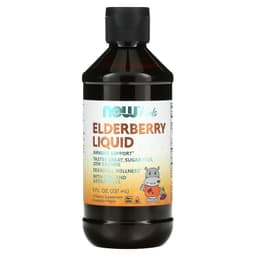 Now Foods - Elderberry Liquid For Kids - 237ml