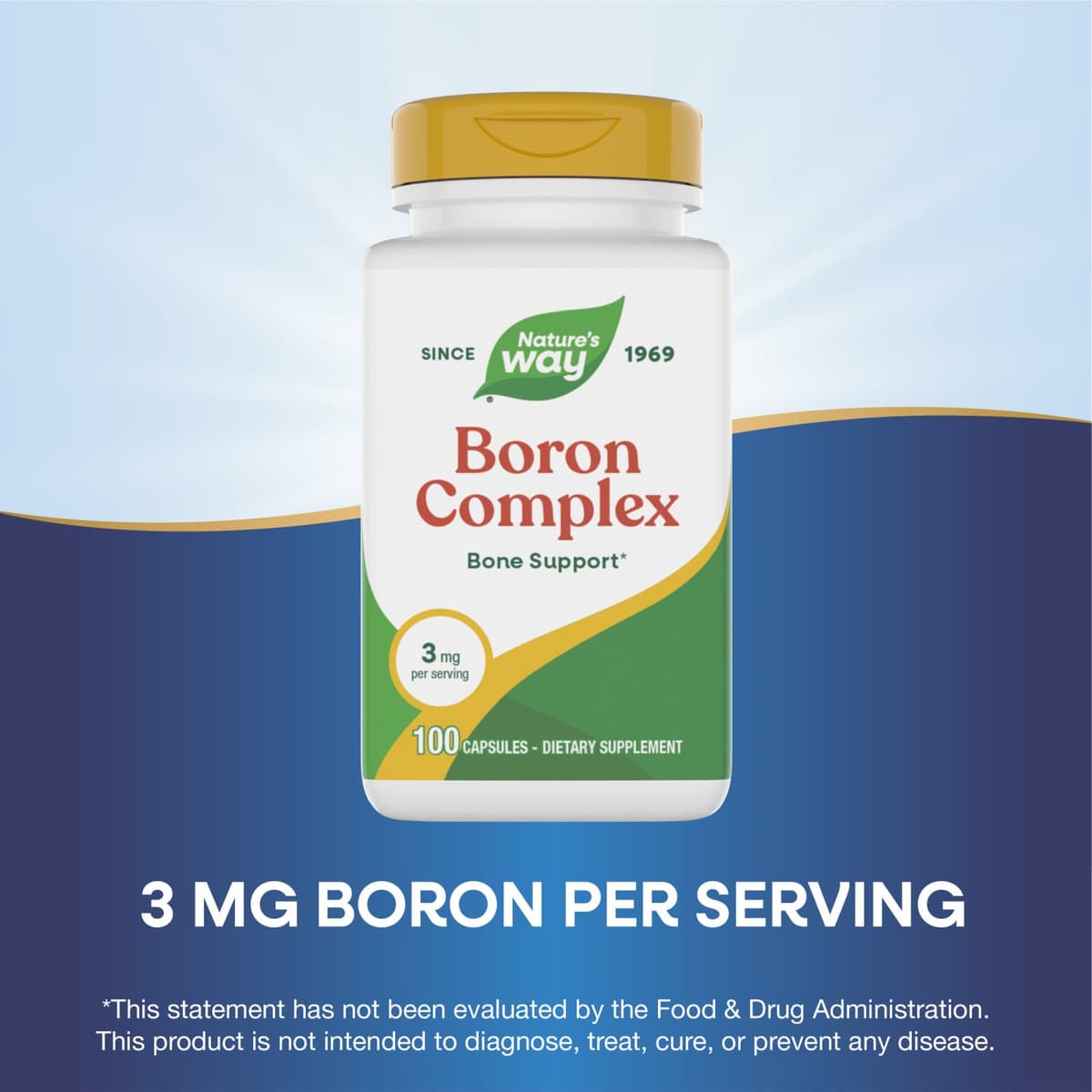 Nature'S Way - Boron Complex - 100 Caps