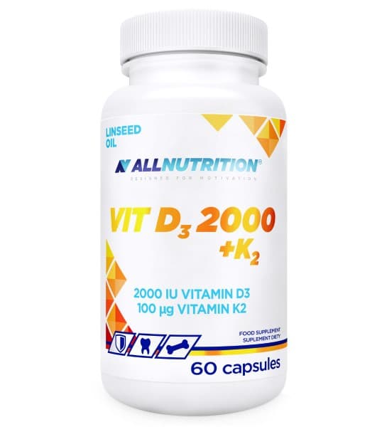 Allnutrition Vitamin D3 + K2 – Allnutrition förpackning