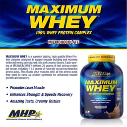 MHP - Vanilla Ice Cream - 62 Servings - 2270g