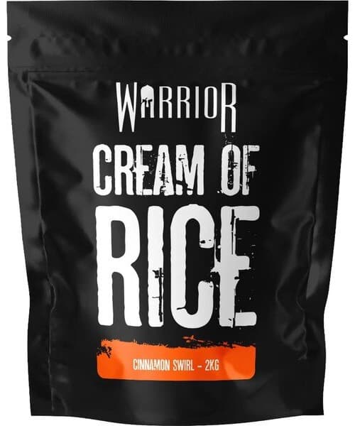 Warrior - Cream Of Rice, Cinnamon Swirl - 2000g – Warrior förpackning