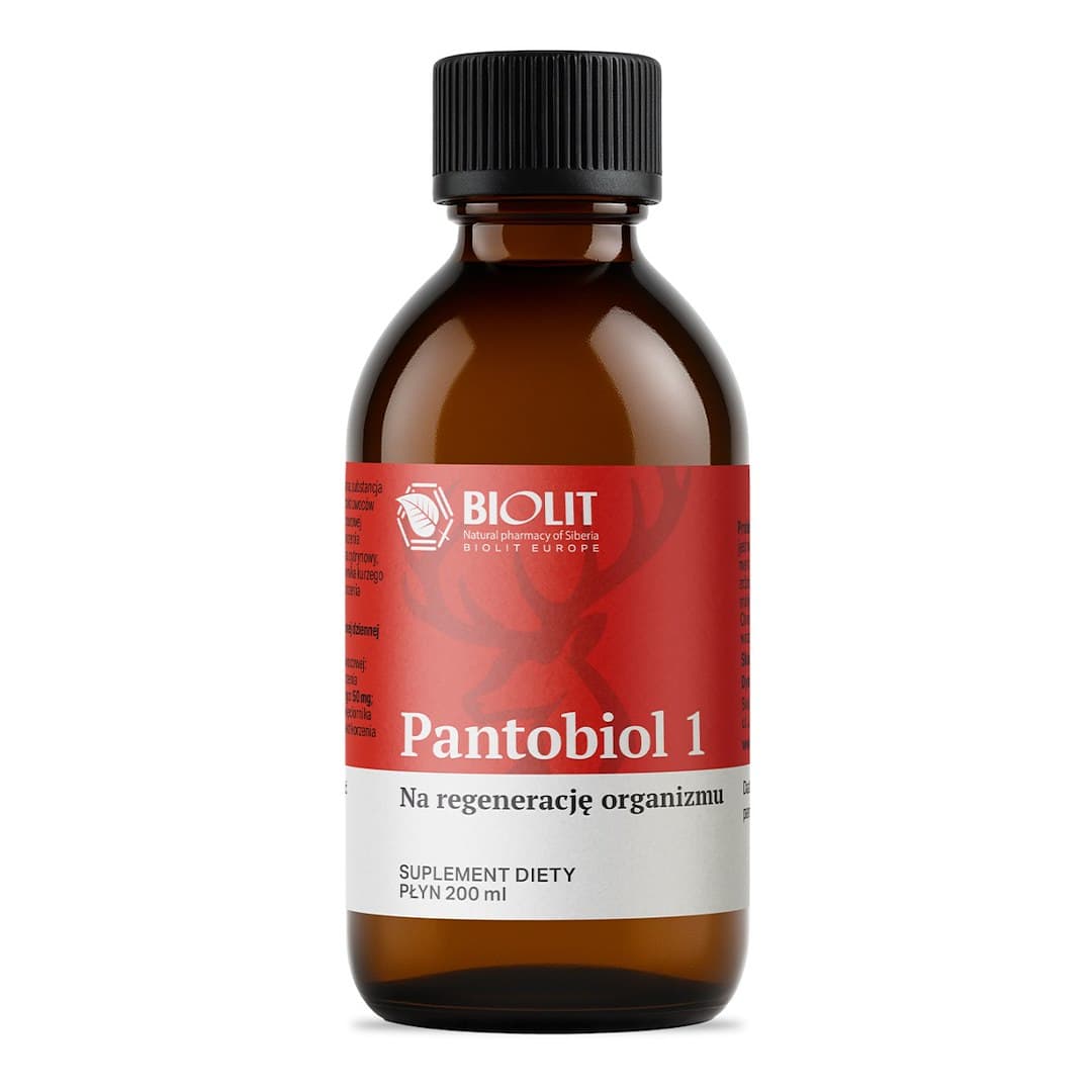 Biolit Pantobiol 1 regeneracja 200 ml – Biolit förpackning