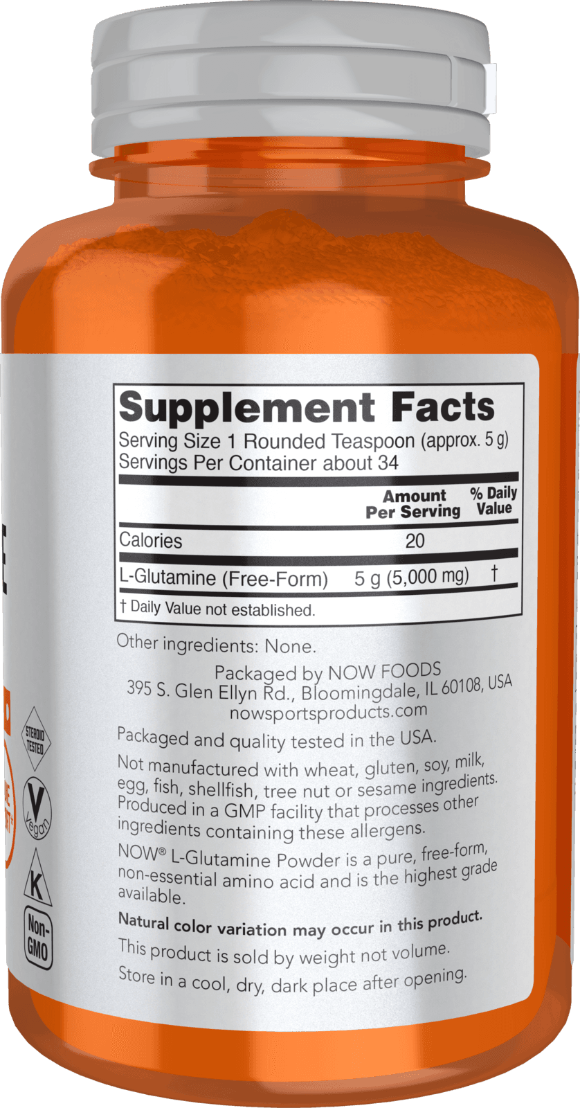 Now Foods - L-Glutamine Powder (170g)
