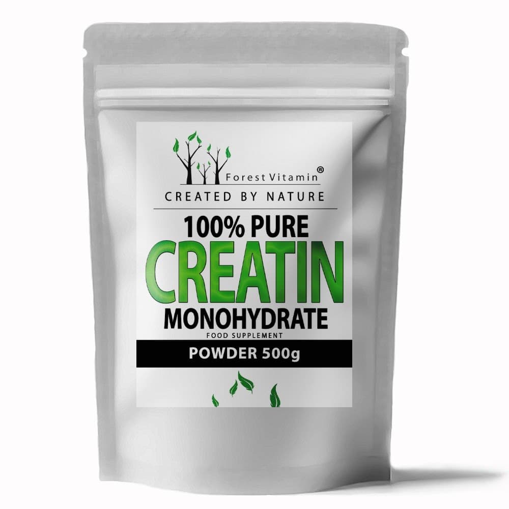 Forest Vitamin - Creatine Monohydrate - 500g – Forest Vitamin förpackning