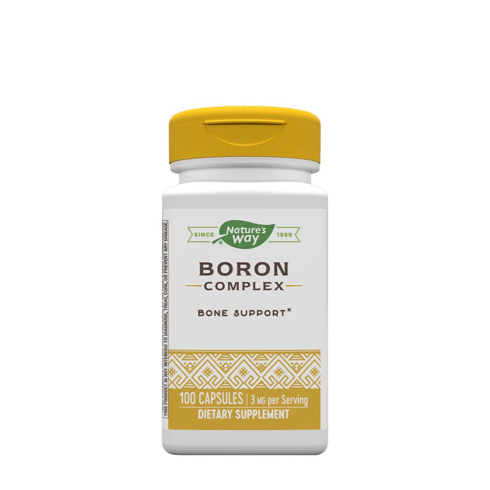 Nature'S Way - Boron Complex - 100 Caps – Nature's Way förpackning